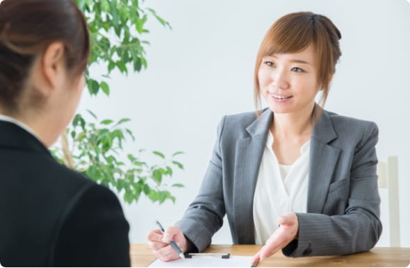 専任コーディネータからご連絡・ヒアリング